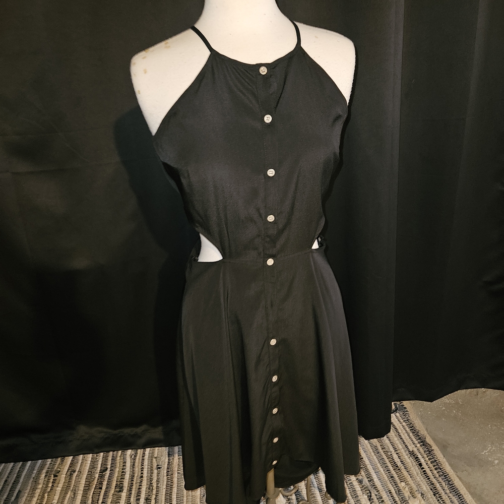 Ya Los Angeles Black High Low Dress